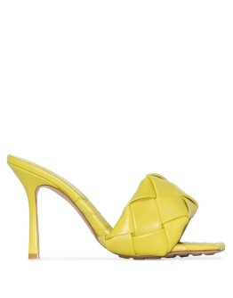 BV Lido woven-strap 90mm sandals