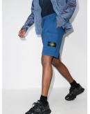logo-patch track shorts