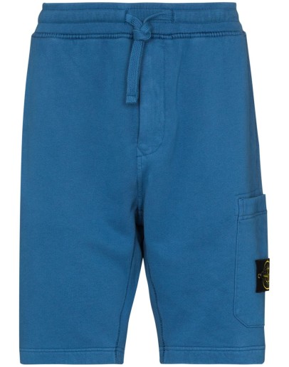 logo-patch track shorts