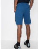 logo-patch track shorts