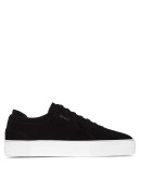 suede low-top sneakers