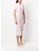 jacquard knit FF motif dress