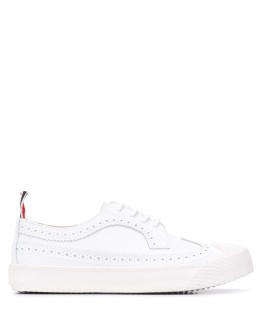 Longwing leather brogues