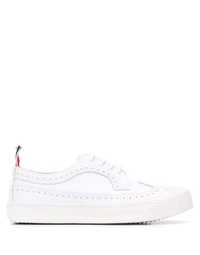 Longwing leather brogues
