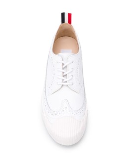 Longwing leather brogues
