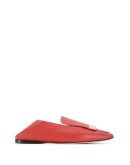 logo plaque loafers