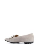 textured effect loafers