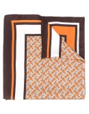 mixed print scarf