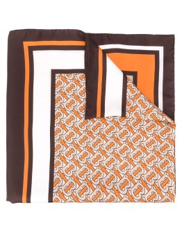 mixed print scarf