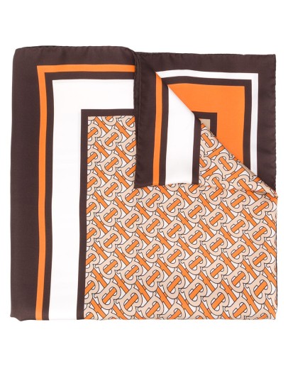 mixed print scarf
