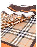 mixed print scarf