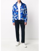 camouflage-print windbreaker jacket