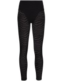 tiger-print leggings