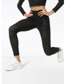 tiger-print leggings