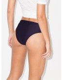ribbed-design bikini briefs
