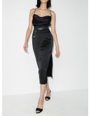 cross-back slip dress
