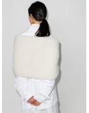 shearling shrug