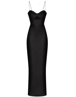 cut-out sleek gown