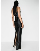 cut-out sleek gown