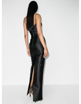 cut-out sleek gown