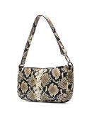 Rachel snake print two-way bag