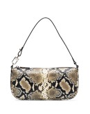Rachel snake print two-way bag