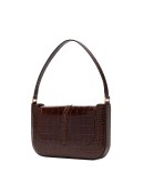 Miranda croc-effect shoulder bag