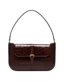 Miranda croc-effect shoulder bag