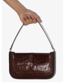 Miranda croc-effect shoulder bag