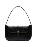 Miranda snake-effect leather shoulder bag