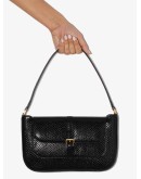 Miranda snake-effect leather shoulder bag