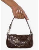 mini Rachel croc-effect bag