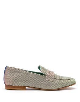 Penny Talitha lurex loafers
