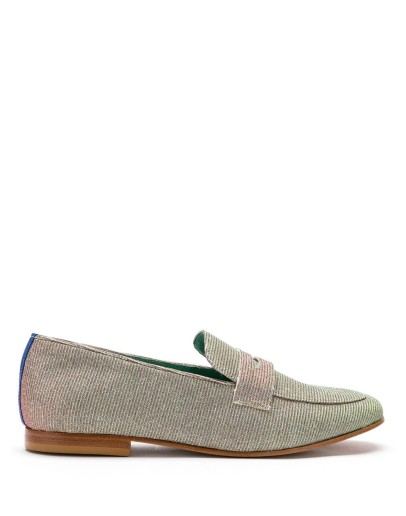 Penny Talitha lurex loafers