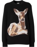 deer intarsia jumper