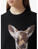 deer intarsia jumper