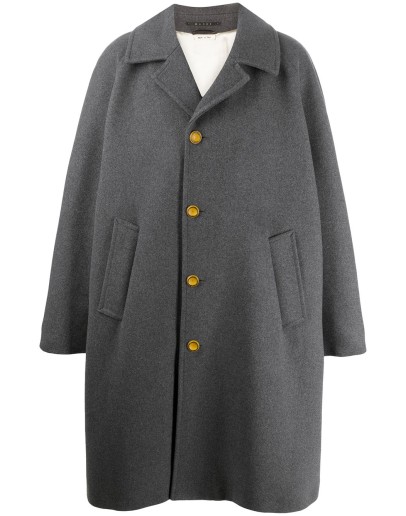 oversized mid-length coat