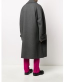 oversized mid-length coat