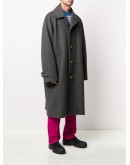 oversized mid-length coat
