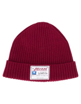 logo patch beanie