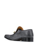 chain square toe loafers