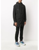 midi hooded parka 