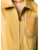 two-tone utility jumpsuit
