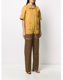 two-tone utility jumpsuit