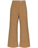 Kazashi high waist cropped trousers