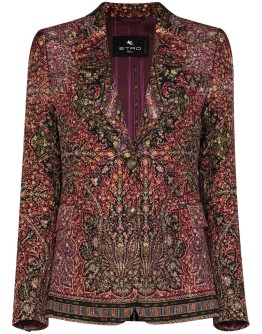 jacquard blazer