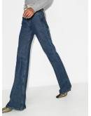 high-rise flared jeans
