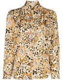 floral-print long-sleeve shirt