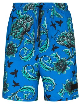floral print swim shorts