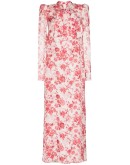 Unconditional floral-print silk dress